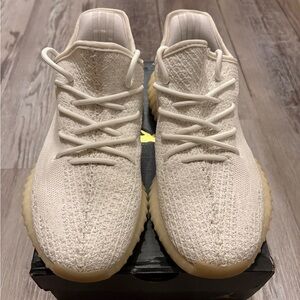 adidas Cream Knit Low-Top Sneaker